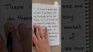 براجراف A Day In Egypt بجمل سهله جدا للصف السادس المنهج الجديد English  براجراف A Day In Egypt بجمل سهله جدا للصف السادس المنهج الجديد English