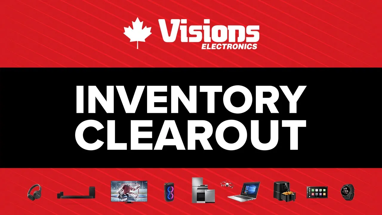 Visions Electronics — Visions Electronics — Inventory Clearout Sale (YouTube video ad)