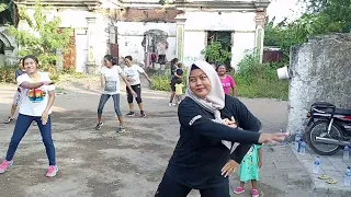 senam aerobic low impact music aerobic lagu malaysia coach afni ragol