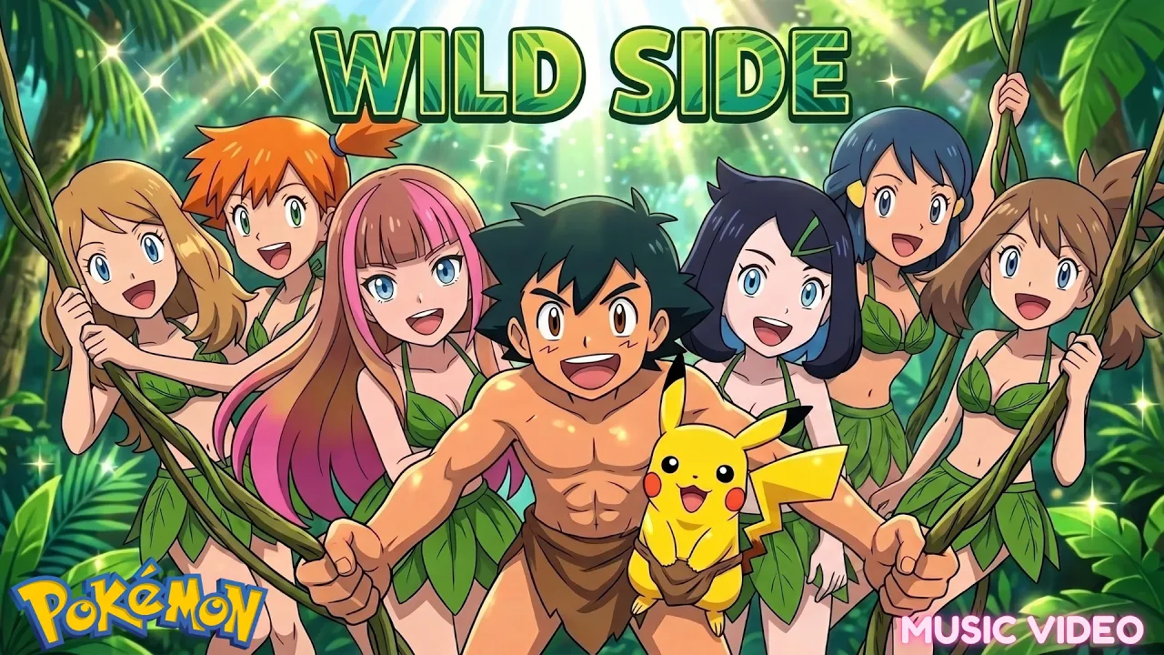 Wild Side | Pokémon x Tarzan | Pokegirls Jungle Girls (Fan Made AMV) |  ELEXYA