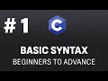C Programming Basic Syntax Explained How to Structure a C Program