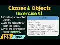 Classes and Objects Exercise 4