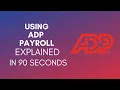 How To Use ADP Payroll 2024