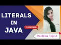 Literals in Java Explain Literal in java what is literal in java