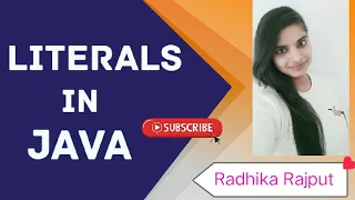 Literals in Java Explain Literal in java what is literal in java