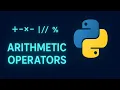 PYTHON Basic Arithmetic Operators ABSOLUTE BEGINNERS