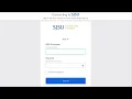SPRING 2026 Creating a SONA Account