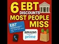 6 EBT Discounts Most People Miss 2025