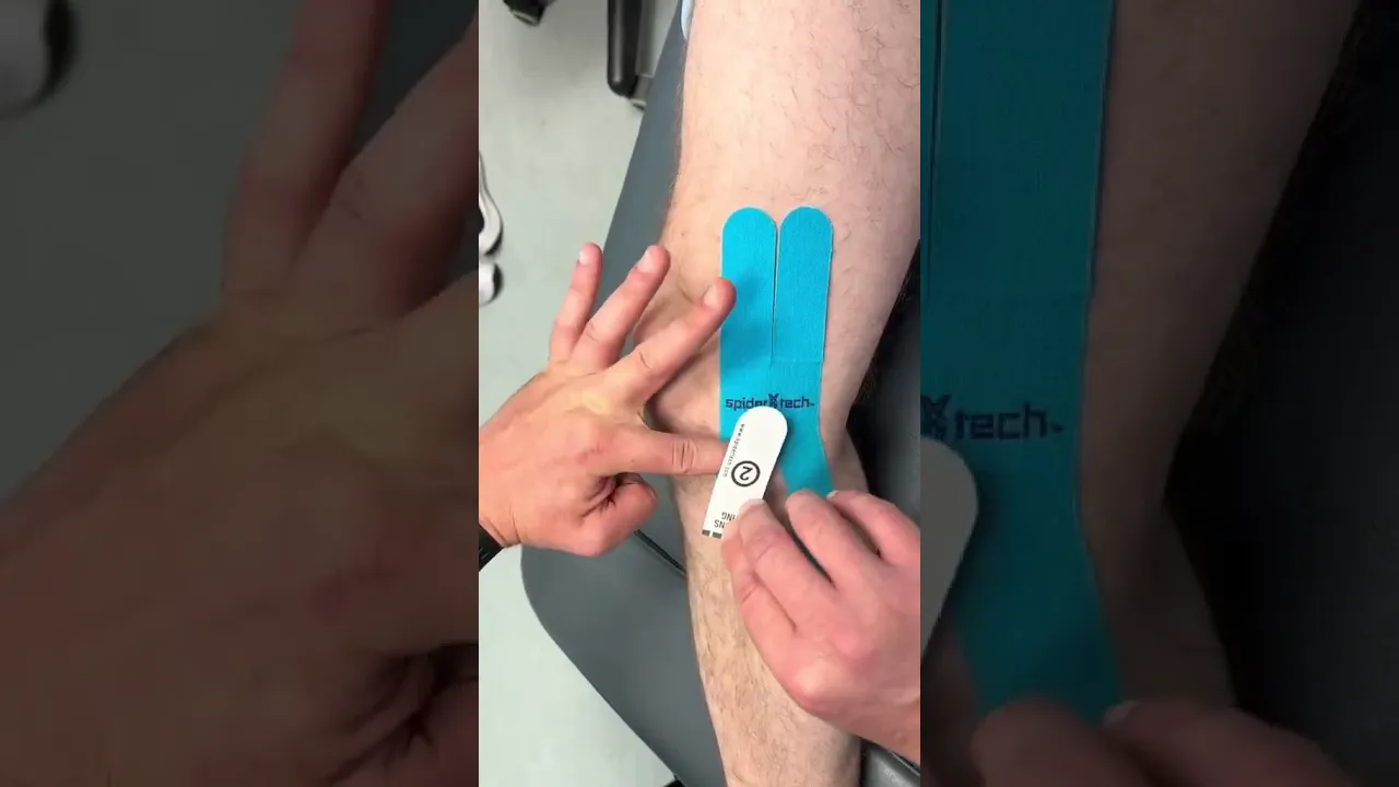 Taping The Knee.