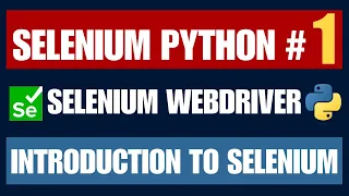 Selenium Python Introduction to Selenium