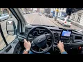 NEW Ford Transit JUMBO 2 0 130 HP POV Test Drive
