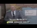 Nash Roberts WWL-TV CH4 News Hurricane Andrew 8-25-1992