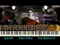 Download Lagu Janam Janam Dilwale | Arijit Singh | Instrumental | Karaoke | Piano Notes \u0026 Chords Tutorial