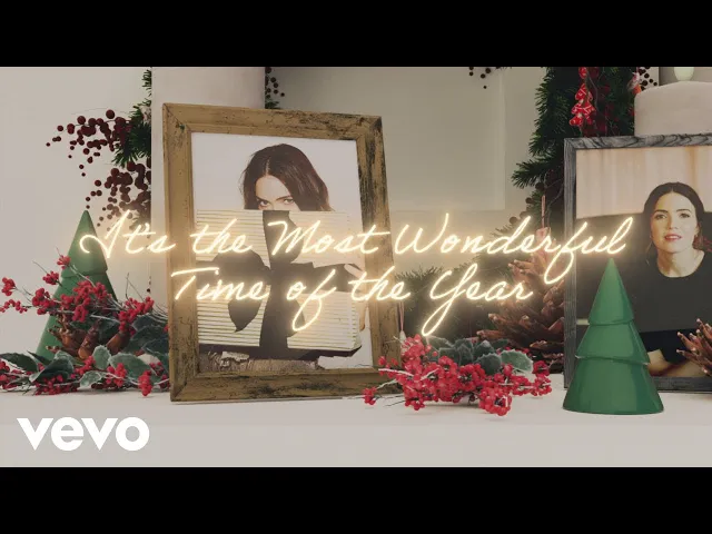 Download MP3 Mandy Moore - It’s The Most Wonderful Time Of The Year (Lyric Video)