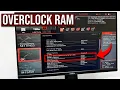 How to set RAM speed on MSI motherboard