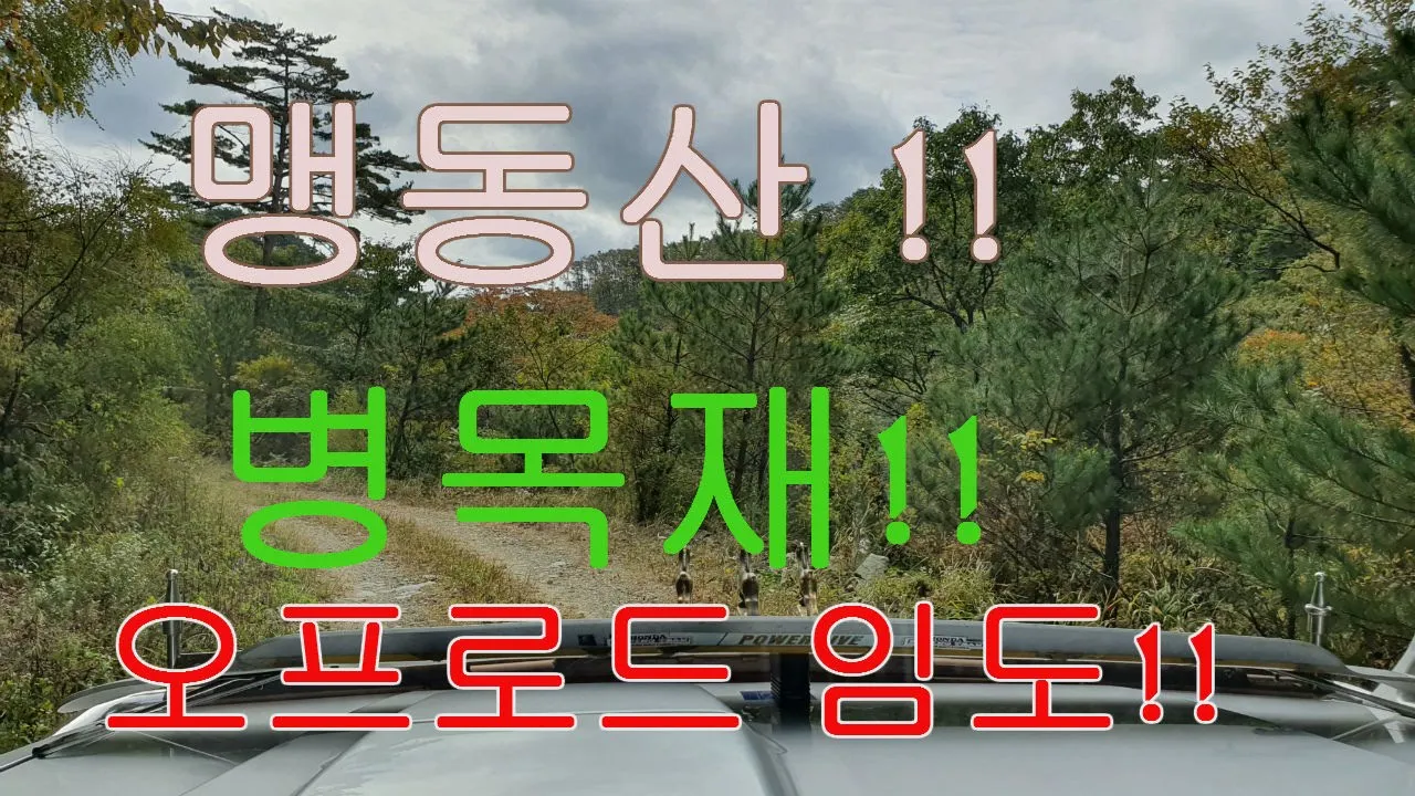 올드카 여행 // 갤로퍼1 오프로드!! 임도!! 맹동산 태풍이 지난후 도전!! 4부!! サムネイル