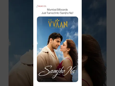 Mumbai Billboards Just Turned Into ‘Samjho Na’! 💥 @YouTubeIndia #SidharthMalhotra #Tamannaah #shorts