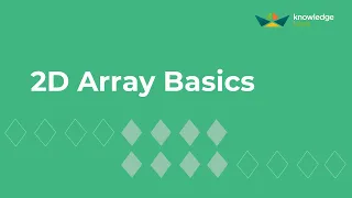 2D Array Declaration Initialization Matrix Form Java BlueJ ICSE Computer Applications