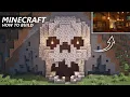 Minecraft How to Build a Skull Mountain Base Mansion Interior Survival House Tutorial