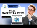How to Print Calendar Views in Google Calendar Updated 2026