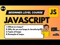 For While and Do-While Loops in JavaScript JavaScript Tutorial in Hindi 2026