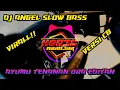 Dj Ayumu tenanan ora editan slow bass (Angel) denny caknan
