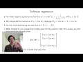 Logistic regression 5 2 Multiclass - Softmax regression