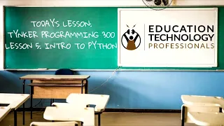 Tynker Programming 300 Lesson 5 Intro to Python Walk Through