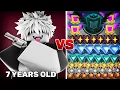7 Year Old ARCH NEMESIS vs EVERY Rank