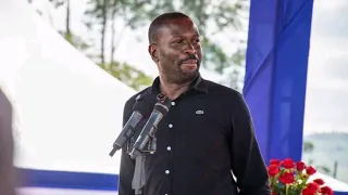 Edwin Sifuna Full Speech in Bonny khalwale's wife burial ceremony - Malinya