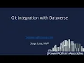 Use Git for your Power Platform projects public