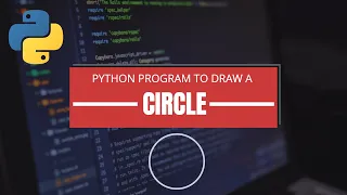 A simple Circle from turtle module in python python language