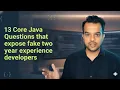 Tough Core Java questions that quietly reject most 2 year candidates