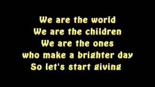 Download Lyrics - Michael Jackson: We Are the World MP3