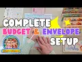 Complete Beginner Budget Cash Envelope System Setup