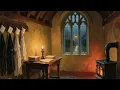 Fall Asleep to The Choir Vestry | A Rainy Victorian Sleep Story | Soft British Voice & No Music