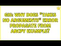 GIS Why does takes no arguments error propagate from Arcpy example 2 Solutions