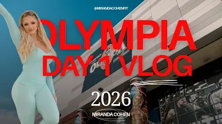 Olympia 2026 VLOG | DAY 1