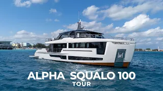 2024 Alpha Squalo 100 Yacht Tour | Boating Journey