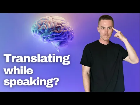 Do You Translate When Speaking English?