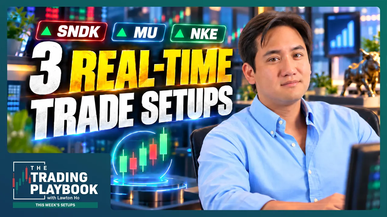 A Day Trade, Swing Trade, and Long-Term Hold (SanDisk, Micron, Nike)