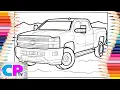 Chevrolet Silverado Coloring Up -