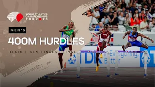 Full Men's 400m Hurdles Heats, Semi-finals & Final | World Athletics Championships Tokyo 25