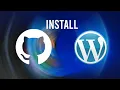 Step by step how to install wordpress in github to get free hosting