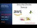 Tomcat application server security checks Blue Team STIGs Java