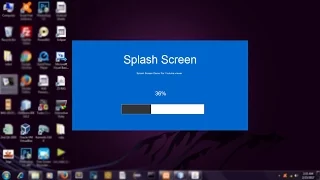 how to make Splash screen with netbeans