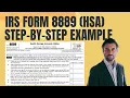 IRS Form 8889 HSA Example for 2023 - Step-by-Step Guide