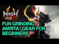 Nioh 2 First Area Amrita Grind for Beginners Works for Early NG