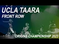 Second Place UCLA Taara Front Row Origins Championship 2023