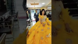 شوفو العروس شلون استقبل حبيبته 